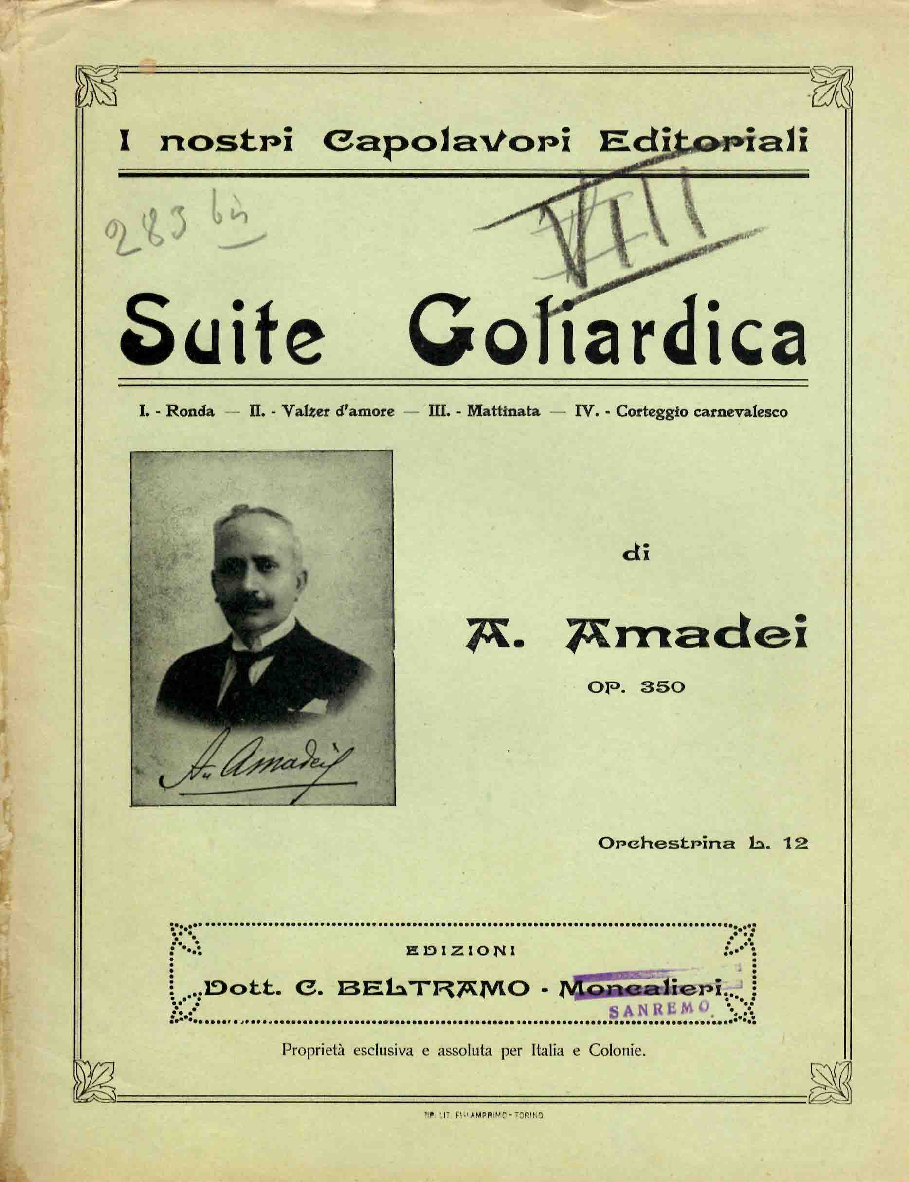 Suite Goliardica (Ronda, Valzer d